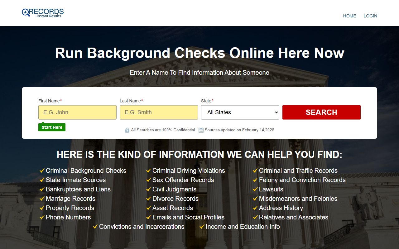 Charlotte County DUI records source screenshot