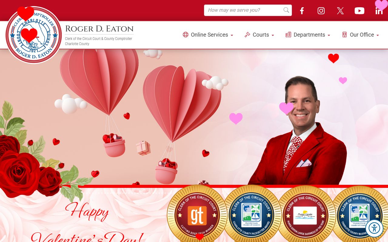 Charlotte County DUI records source screenshot