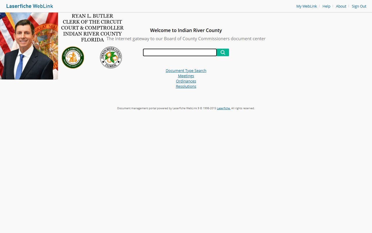 Indian River County DUI records source screenshot